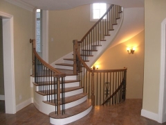 freestanding curve stair